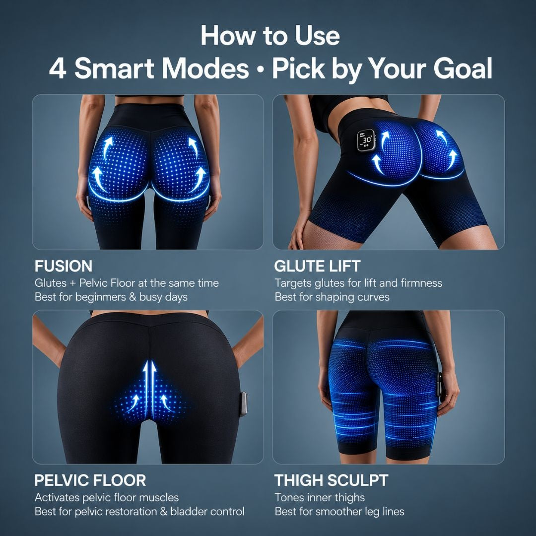 Nurelia® EMS Lift & Sculpting Shorts